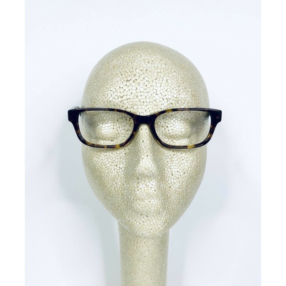 Tory Burch Tortoise Wayfarer Rectangular Glasses - Picture 10 of 12